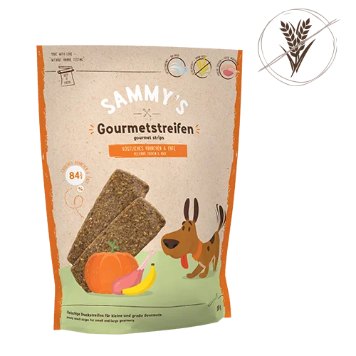 Sammy’s Gourmetstreifen Hühnchen & Ente